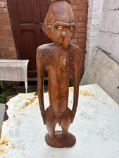 Moai Tangata Osterinsel Rapa Nui Stamm Vogel Mann Holz Statue 