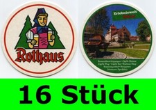 16 Stück Bierdeckel Badische