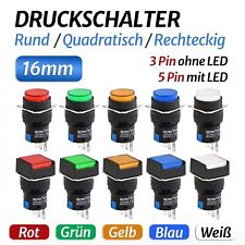 16mm Drucktaster Druckschalter