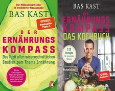 Bas Kast Der Ernährungskompass + Kochbuch + 1 exklusives Postkartenset