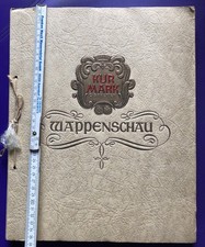 Sammelbilderlbum komplett Kurmark Wappenschau GABARTY Heraldik