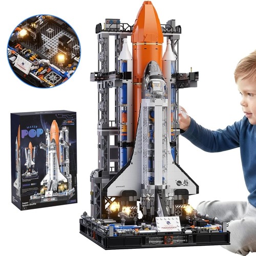 Space shuttle klemmbausteine - space,