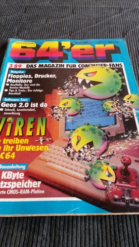 Magazin 89 zeitschrift - 64'er,