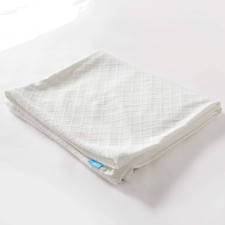 Bambus Matratzen Topper Bezug hypoallergen Milben Schutz 120x200