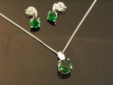 585 weissgold set karat - set, 14