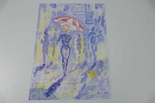 Wilhelm klußmann aquarell - wilhelm,