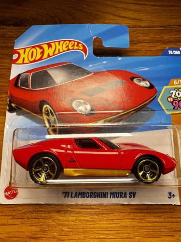 Hot wheels 71 lamborghini - hot, 💥