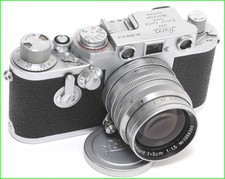 Leica 3F w. S.Timer and very clean Summarit 1.5/5cm lens near MINT