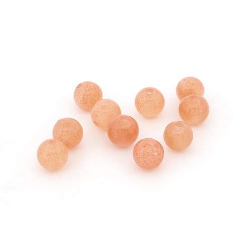 10x sonnenstein perlen 5mm - 10x,
