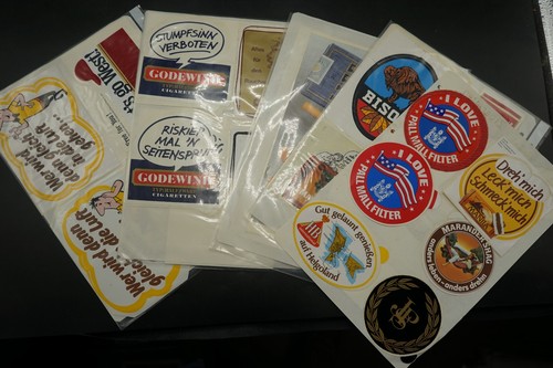 Vintage sticker aufkleber - vintage,