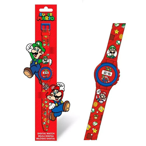 Super mario digitaluhr kinder - super,