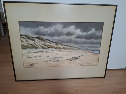 Gemälde sylter strand - gemälde,