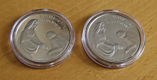 2x münze ungarn - 2x,