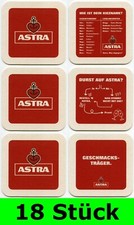 18 Stück Bierdeckel ASTRA