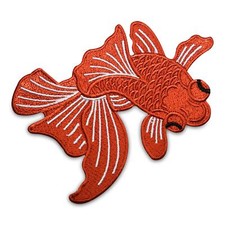 Koi Fisch Patch zum Aufbügeln
