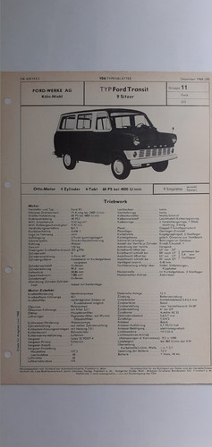 Ford transit 9 sitzer - 9,