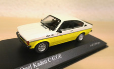 Minichamps 1:43 - Opel Kadett C Coupé GT/E - weiß / gelb - (45)