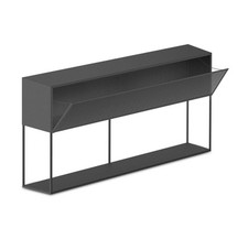 Zeus Sideboard Tristano Stahl Kupferschwarz Sandeffekt Epoxylackiert