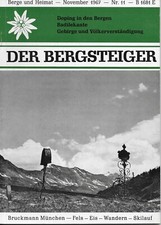 Zeitschrift der bergsteiger - ,