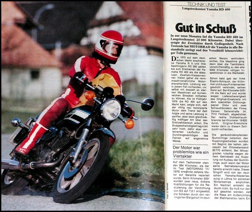 Das motorrad 1977 yamaha - motorrad, 8/1977,