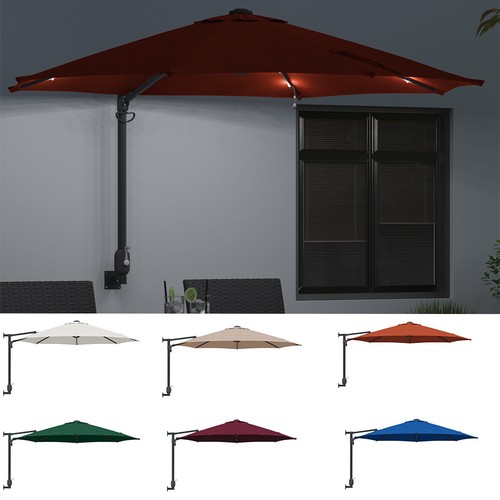 Sonnenschirm wandmontage mit - wandmontage,