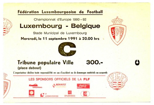 Ticket lsp luxemburg - -, belgien