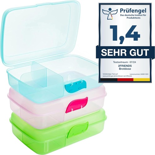 3er set lunchbox - set, brotdose