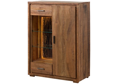 Kommode akazie 88x40x120 - akazie, natur
