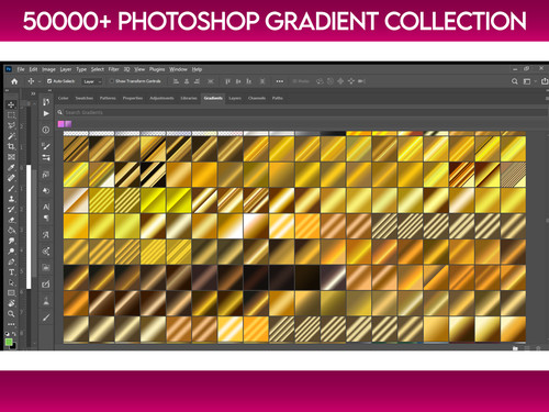 50000 photoshop gradient - photoshop,