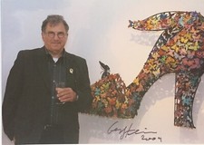 16) David Gerstein signiert Großfoto Original Unterschrift Signatur Autogramm