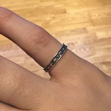 Silber Optik Ring Modeschmuck