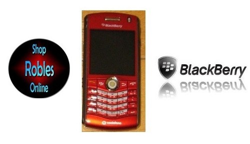Blackberry pearl 8110 - pearl, red