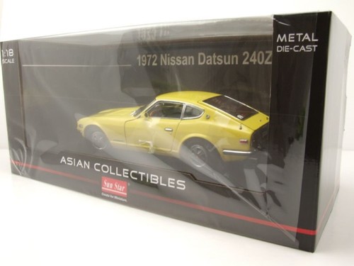 Datsun 240z coupe 1972 gelb - datsun,