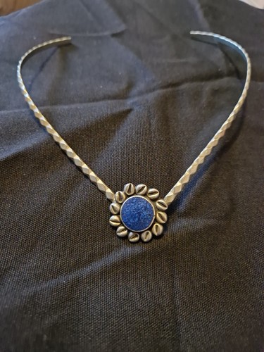Vintage mexican alpaca collar - mexican,