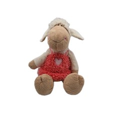 Nici Schaf Jolly Mäh Schlenker Stofftier Plüsch 50cm Weiß Pink Kleid 80039-18-11