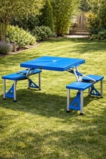 Camping Tisch Set 4 Hocker