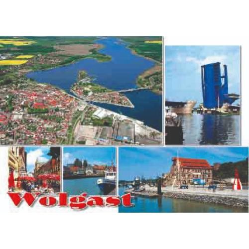 Wolgast postkarten motive - postkarten,