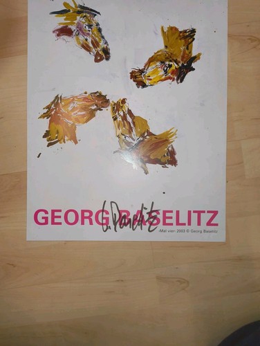 Georg baselitz signiert - ,
