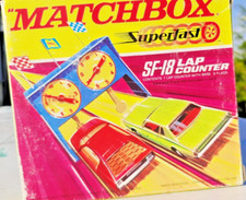 MATCHBOX SUPERFAST SF-18 LAP COUNTER RUNDENZÄHLER ENGLAND LESNEY OVP BOX 1970