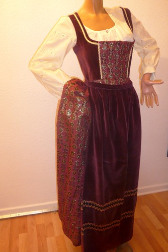 Brokat samt rosé vintage - brokat,