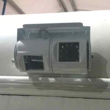 Wohnmobil Doppelkamera & Spiegel Monitor Rückfahrset (weiße Kamera)