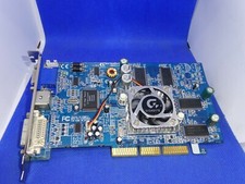 GIGABYTE ATI RADEON 9200 128MB SDRAM AGP 4x GRAFIKKARTE DVI VGA S-VIDEO #GK4863