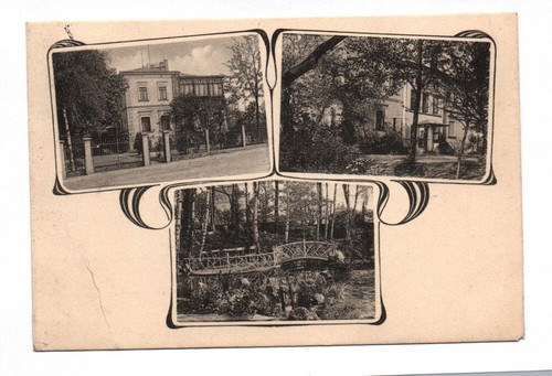 Litho jugendstil bautzen - ak,