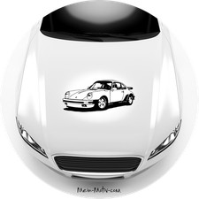 Autoaufkleber porsche 911 - porsche,