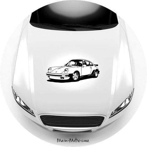 Autoaufkleber porsche 911 - autoaufkleber,