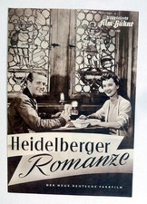 IFB 1380 Heidelberger Romanze FILMPROGRAMM MovieProgramO. W. FISCHER L. Pulver