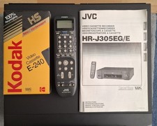 JVC Video Casetten recorder HR-J305EG/E Gebracht, komplett, defekt!