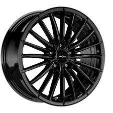 Ronal r68 jetblack - 4, felgen
