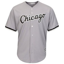 MLB Baseball Trikot Chicago White Sox grau Road Cool base Majestic Jersey