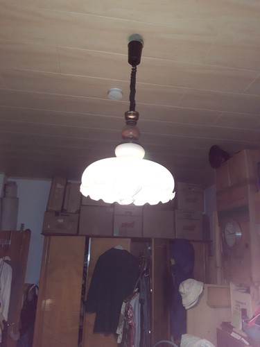 Zwei antike jugendstil lampen - antike,